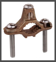 Grounding Clamp Bronze Ground Clamps