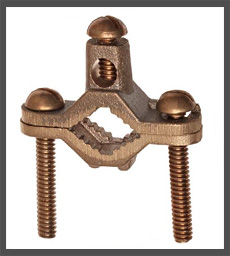 Grounding Clamp Bronze Ground Clamps